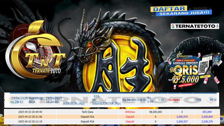 TERNATETOTO - MENANG MAHJONG WAYS 3 Rp.98,000,000,-